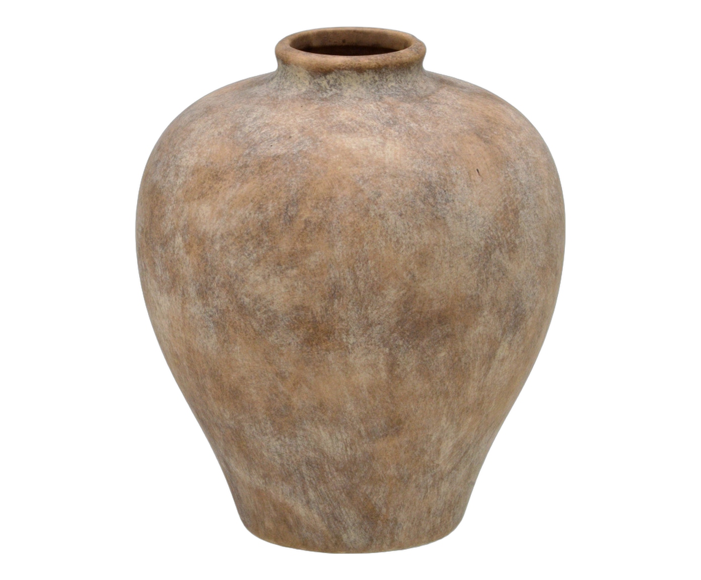 Vaso Decorativo Selvaria Cinza e Marrom - image 0