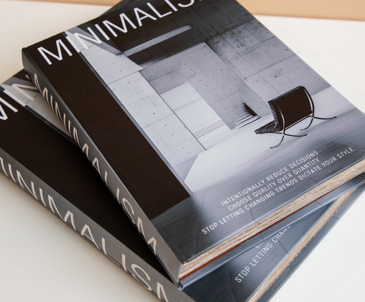 Jogo de Livros-Caixa "Minimalism" image number 1