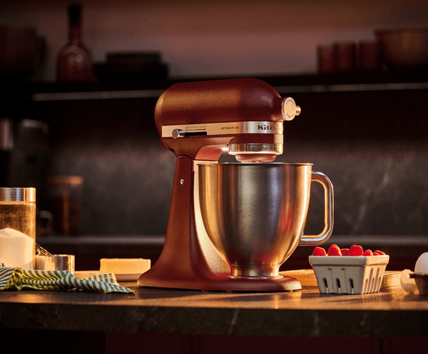 Batedeira Planet&aacute;ria Kitchenaid Artisan Plus Sun Dried Tomato image number 6