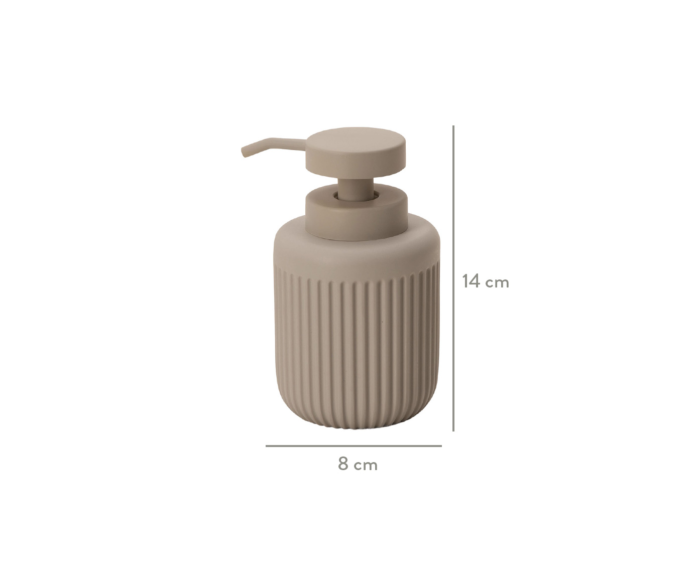 Dispenser em Cimento Lina - Cinza image number 2