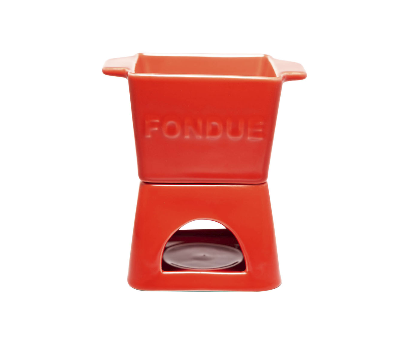 Aparelho de Fondue Quadratto Vermelho image number 1