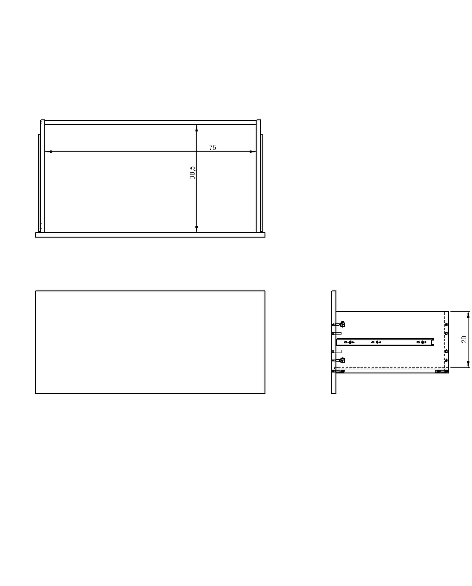 Rack Extensivel Neo Carvalho Am&ecirc;ndoa image number 6
