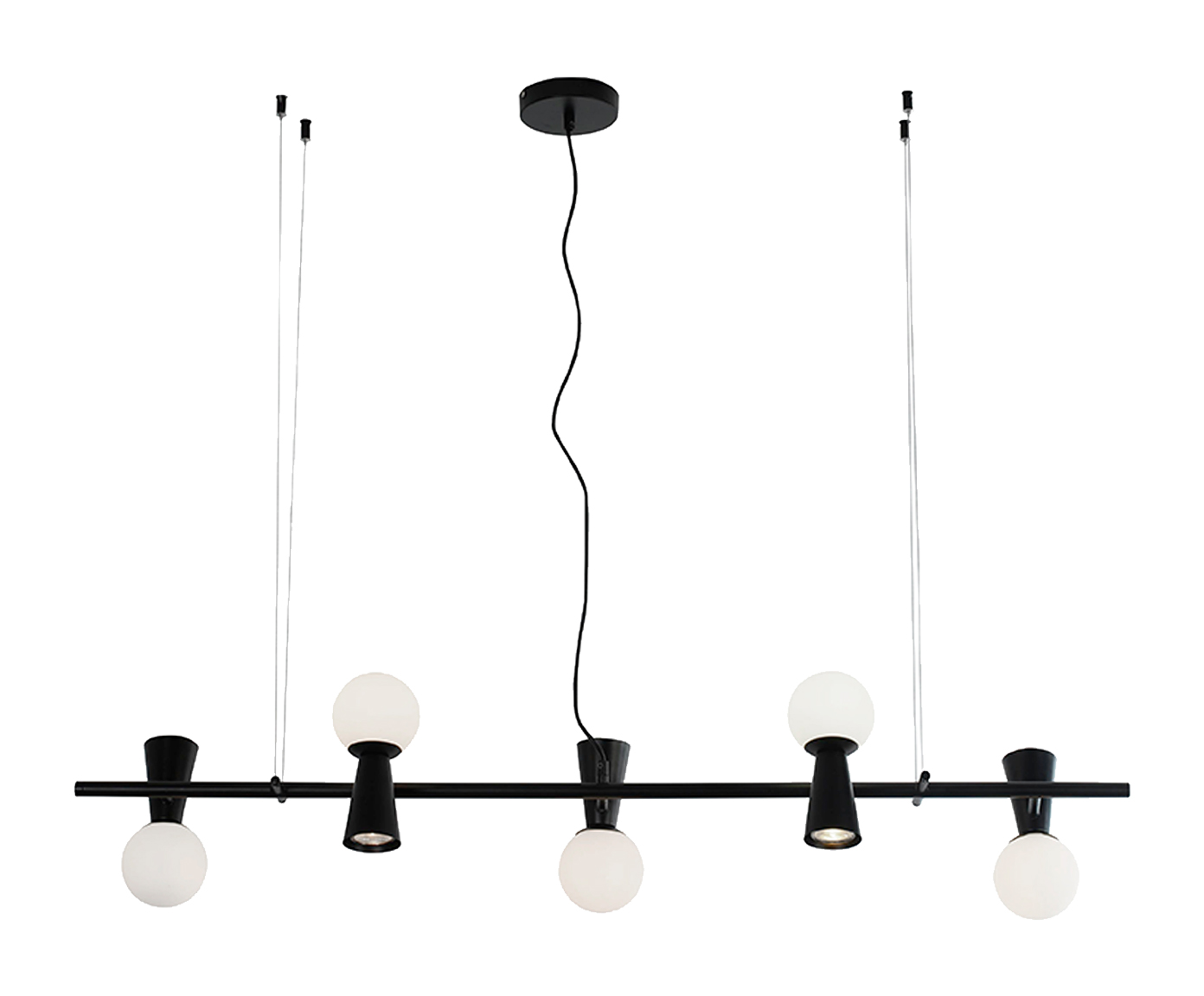Pendente Helene Preto - Bivolt image number 0