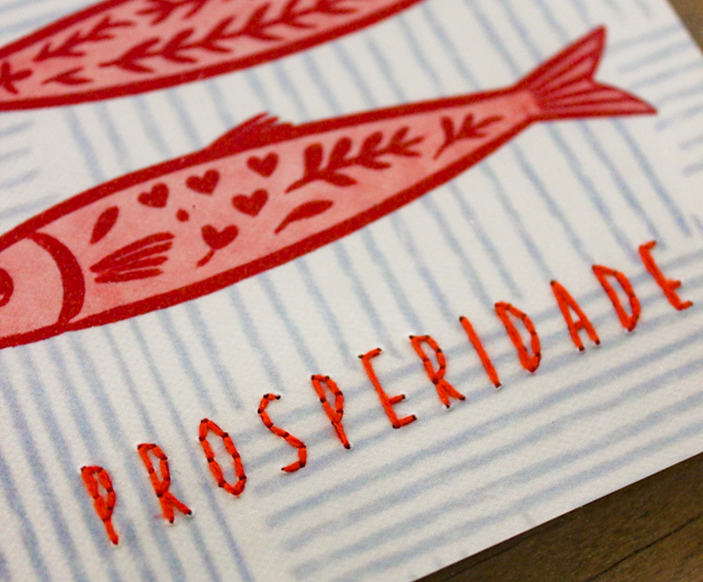Quadro em Acr&iacute;lico "Prosperidade/Sardinha" image number 2