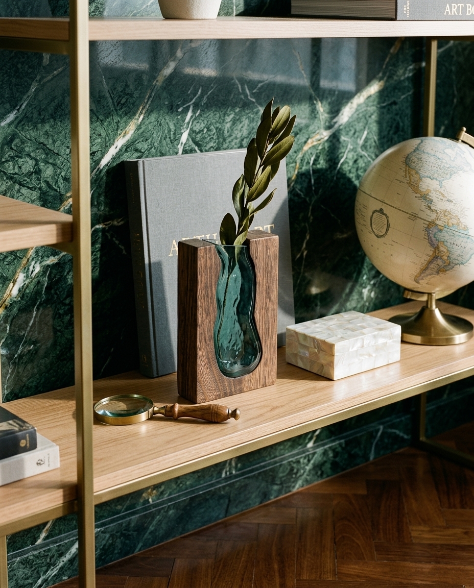 Vaso Decorativo Marrom image number 3