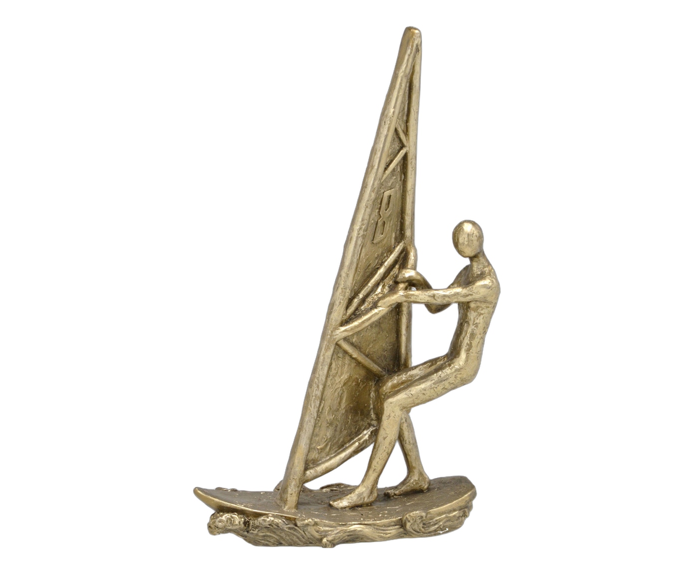 Escultura Windsurf Olimpiadas Dourado image number 0