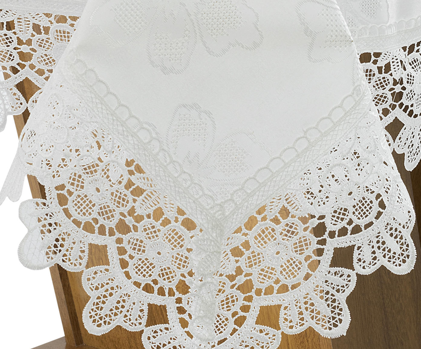 Toalha de Mesa Valentina Branco image number 2