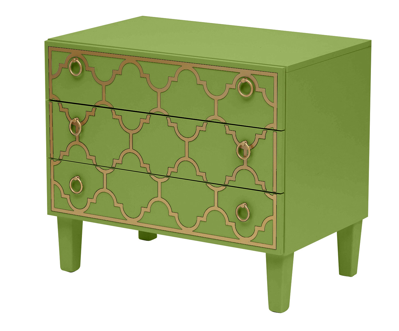 Mesa de Cabeceira Marrocos Olivedrab - Verde Musgo - image 1