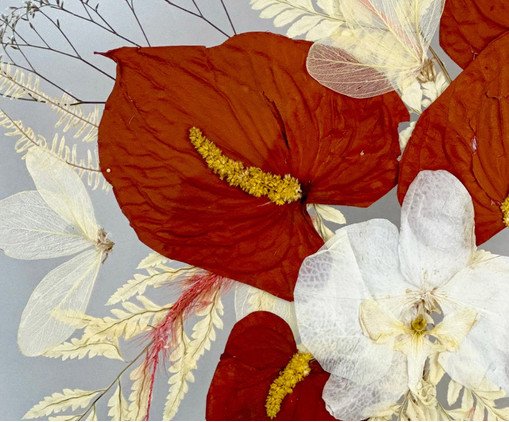 Quadro Decorativo Floral Oval image number 2