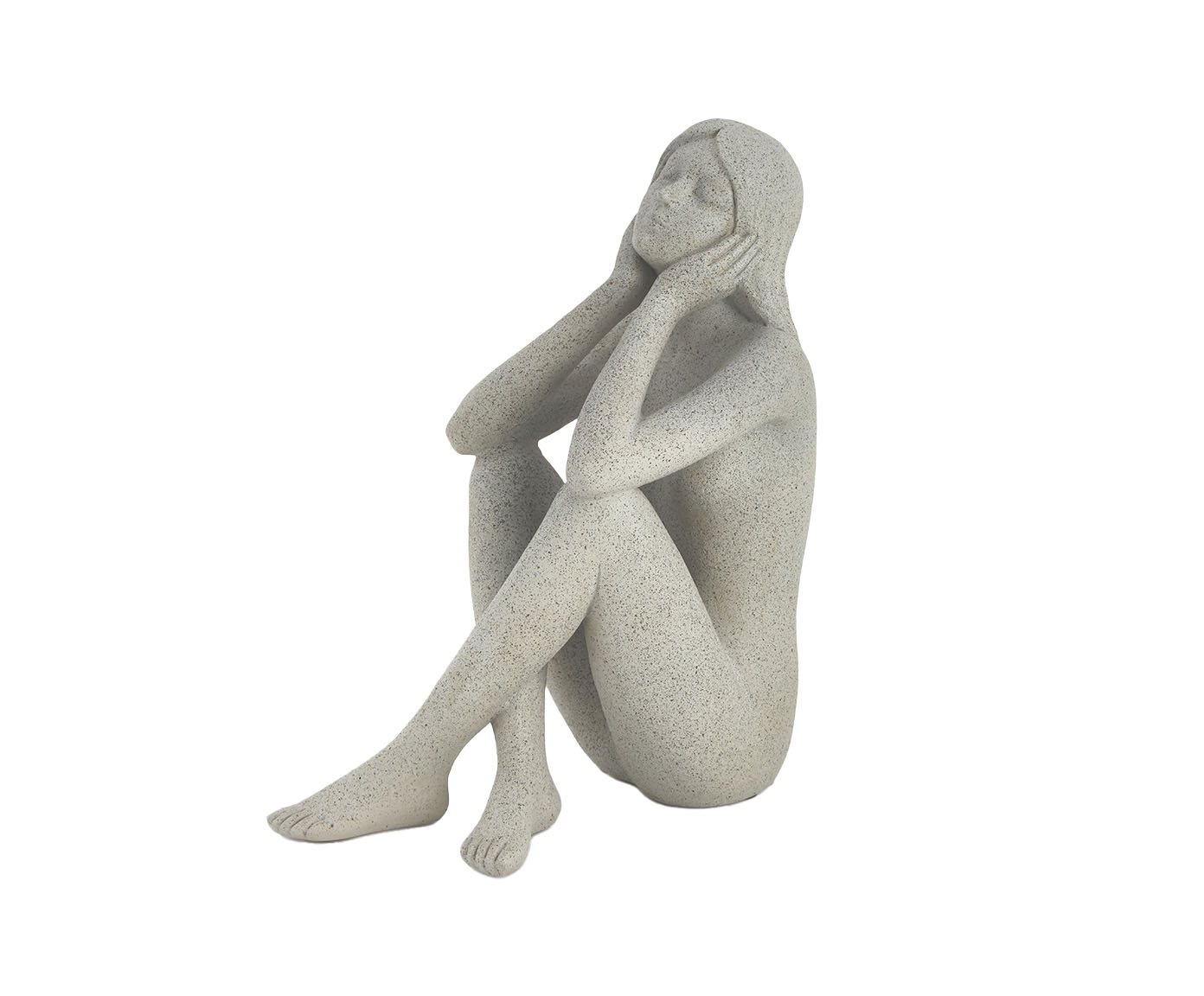 Adorno Decorativo Mulher Sky Looking Off White image number 0