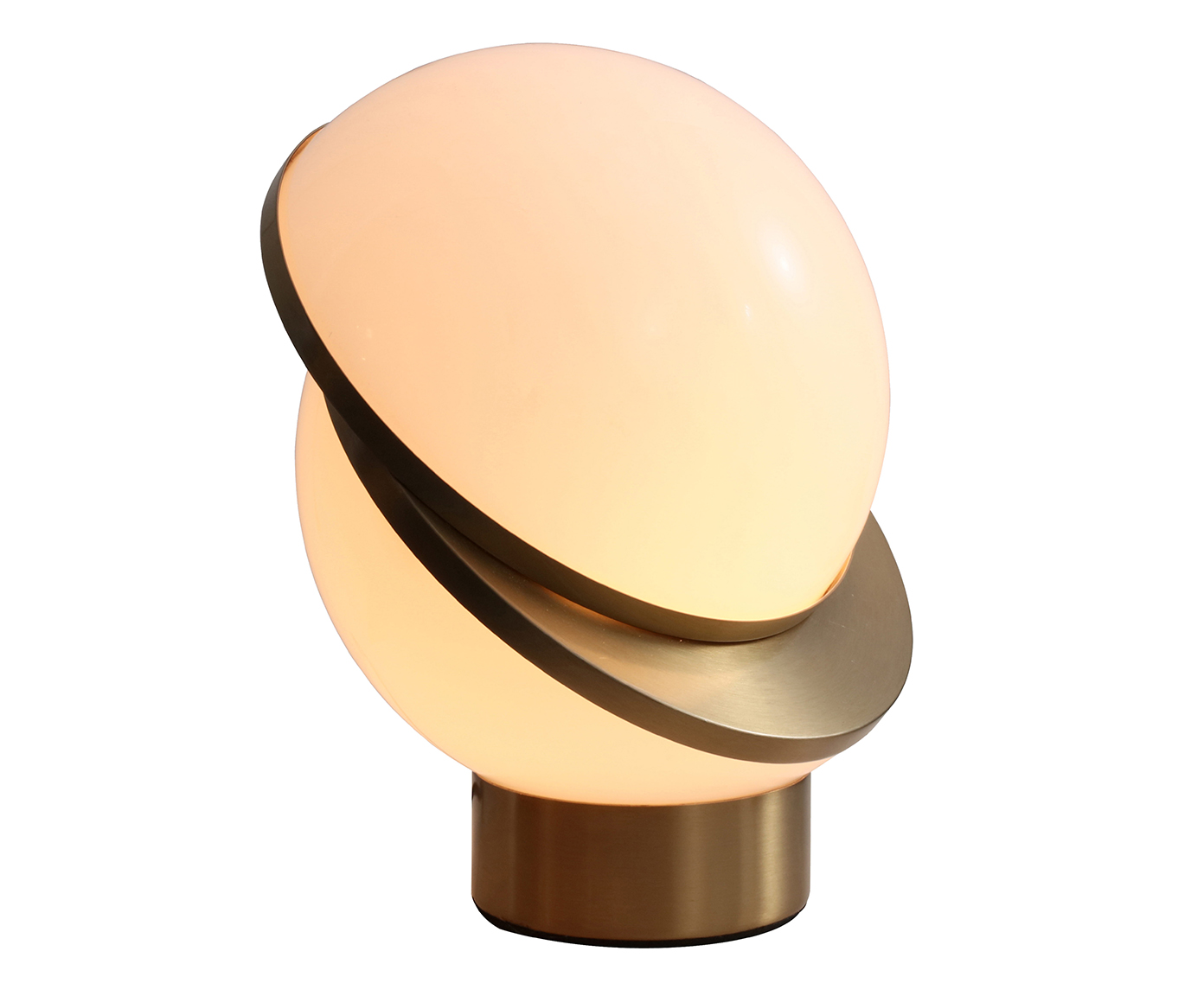 Abajur Earline Dourado - Bivolt image number 0