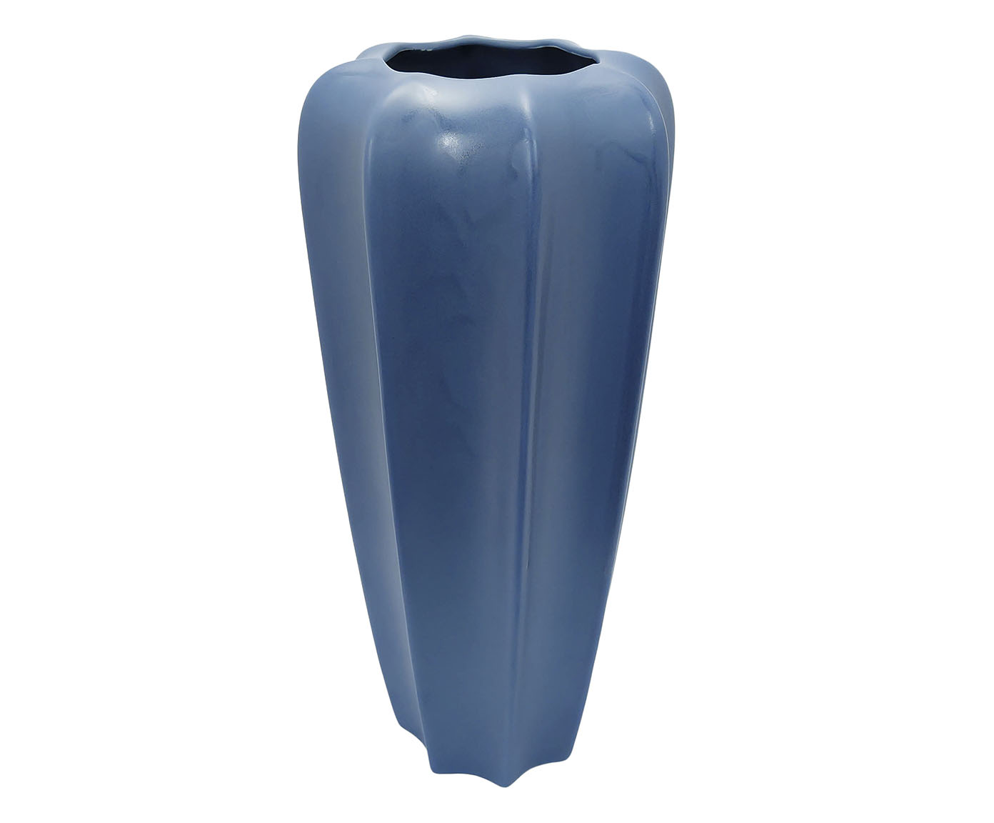 Vaso Grande em Cer&acirc;mica Puckett Azul image number 0