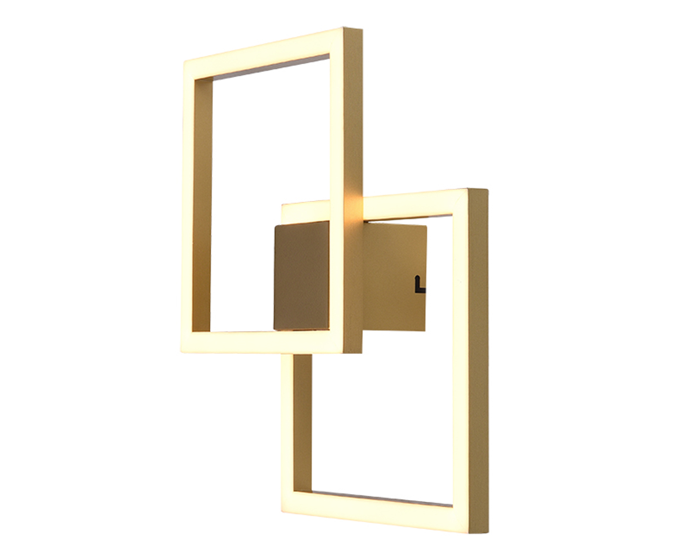 Arandela Plafon Tec Dourado image number 0