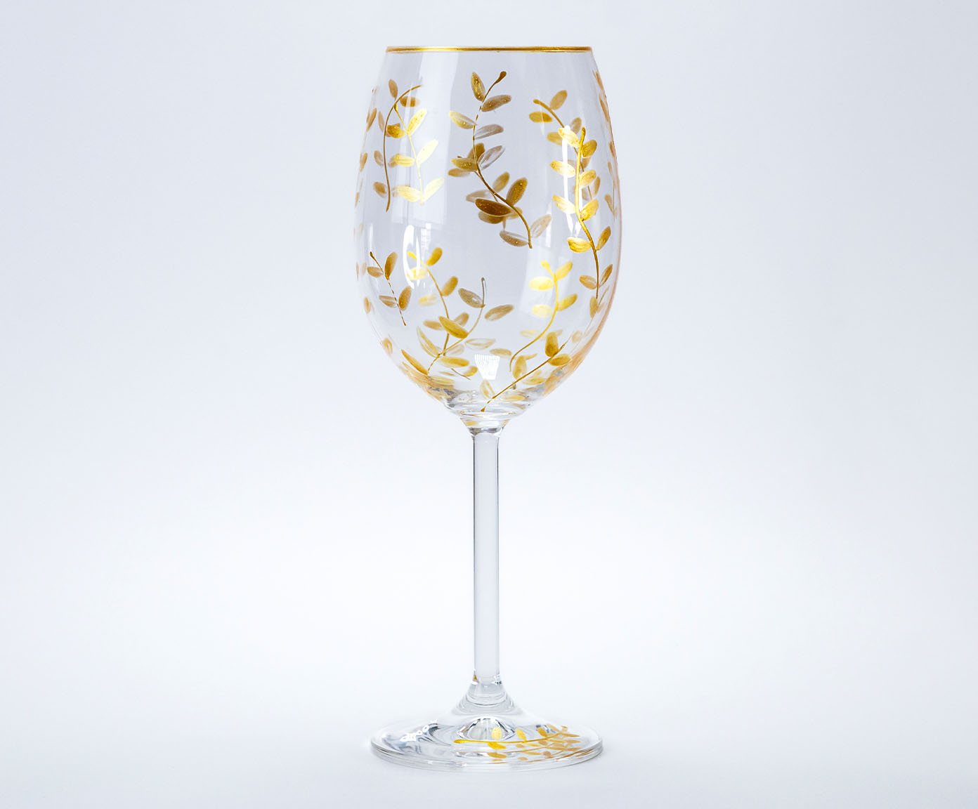 Ta&ccedil;a para Vinho Tinto em Cristal London Gold - image 1