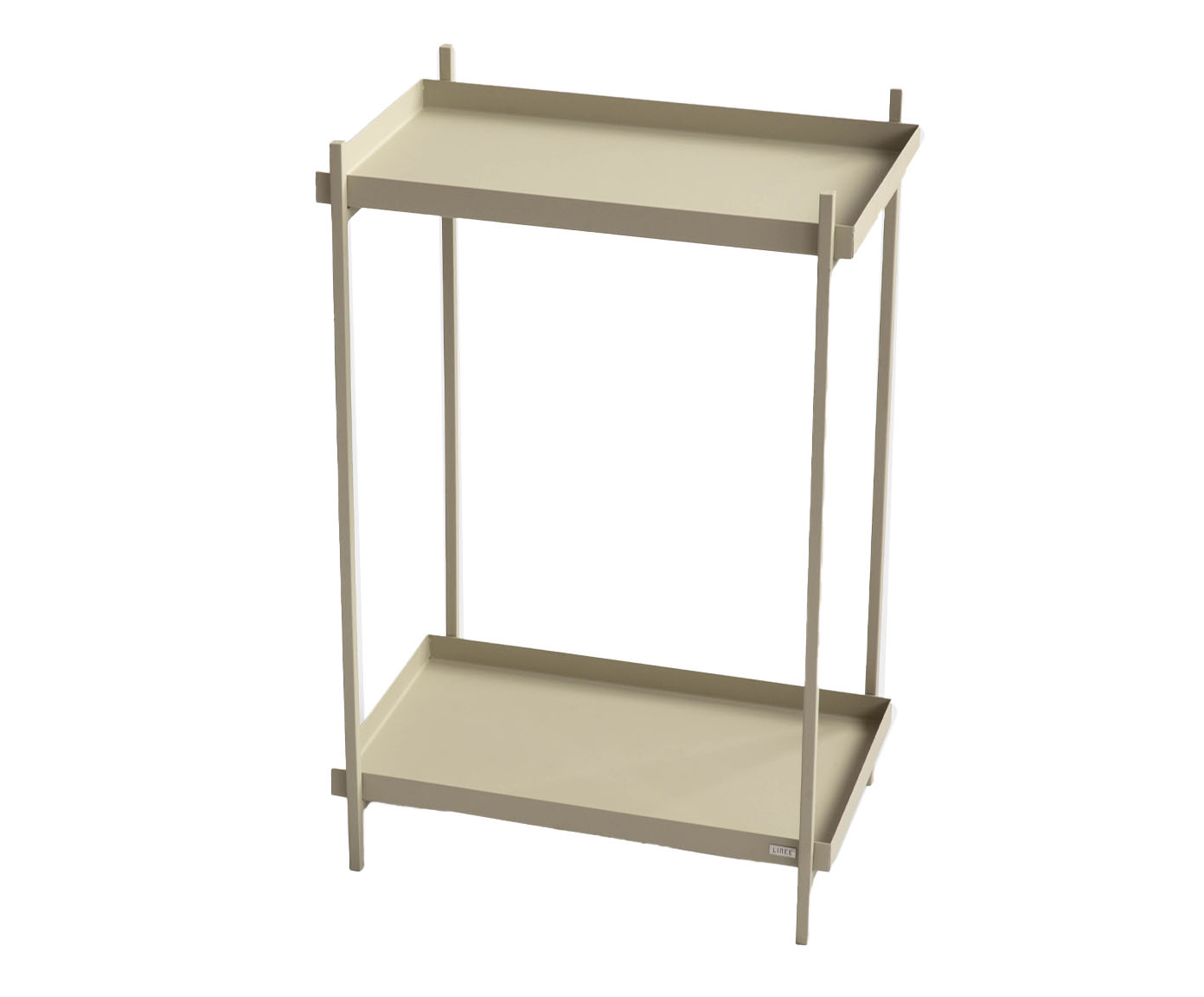 Mesa de Cabeceira Slim Wire Taupe image number 0