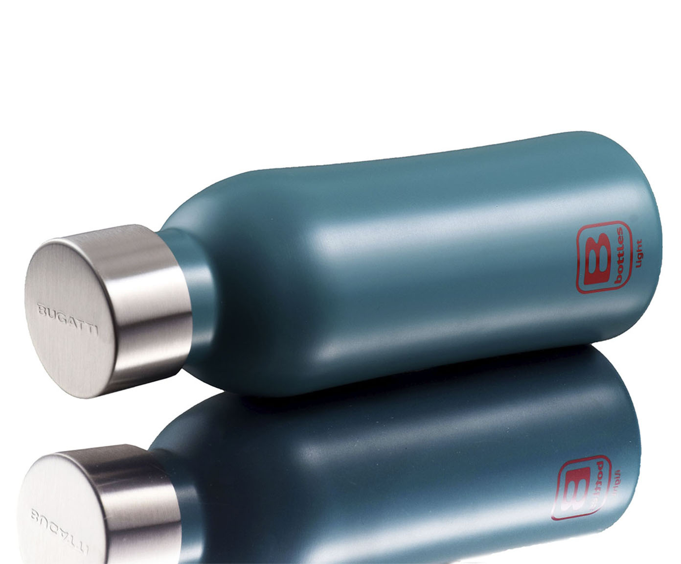 Garrafa T&eacute;rmica Squeeze Light Azul Petr&oacute;leo - image 1