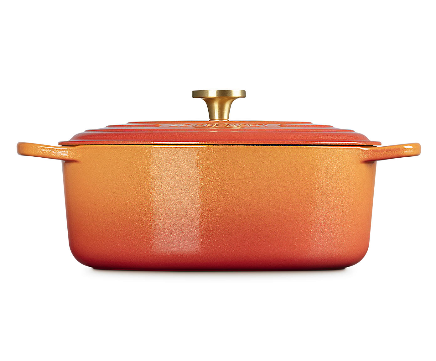 Panela Oval com Pegador Dourado Signature Flamme Dor&eacute;e - 40cm image number 3