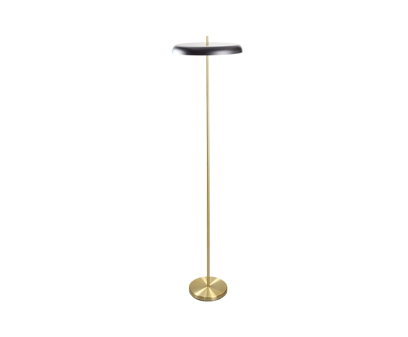 Coluna Dalu Bivolt - Preto e Dourado Escovado image number 1