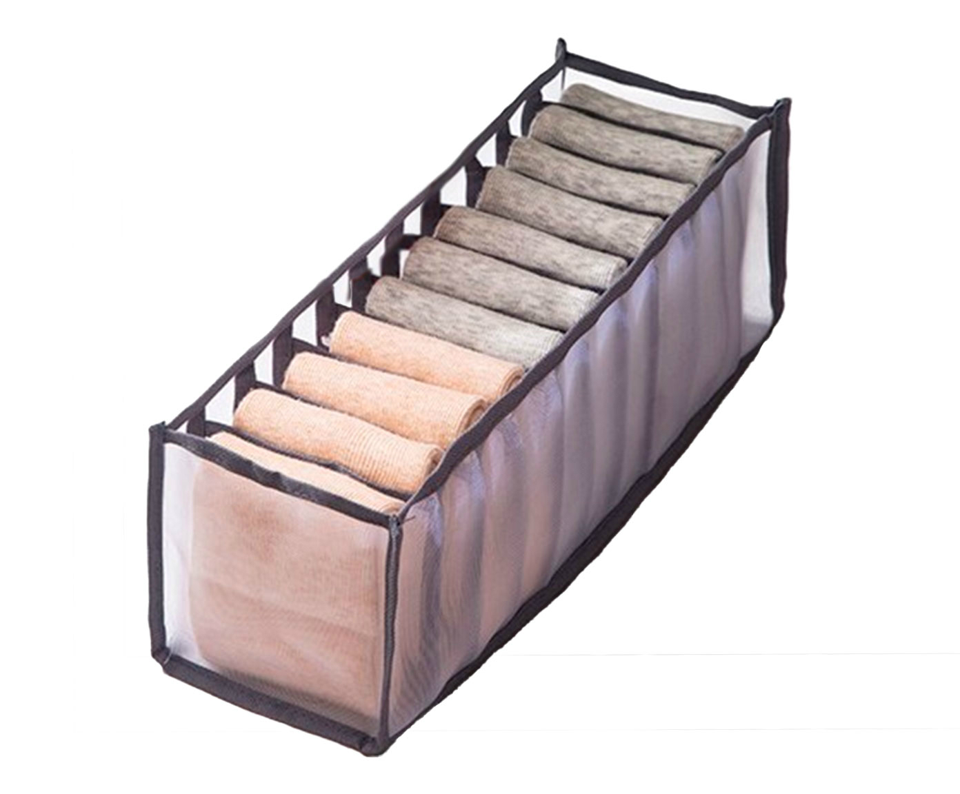 Organizador Tela P Cinza - image 0