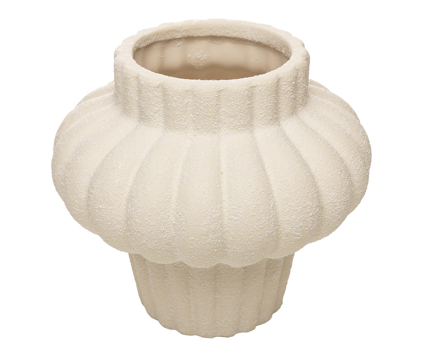 Vaso de Cer&acirc;mica Pilar Ondulado image number 1