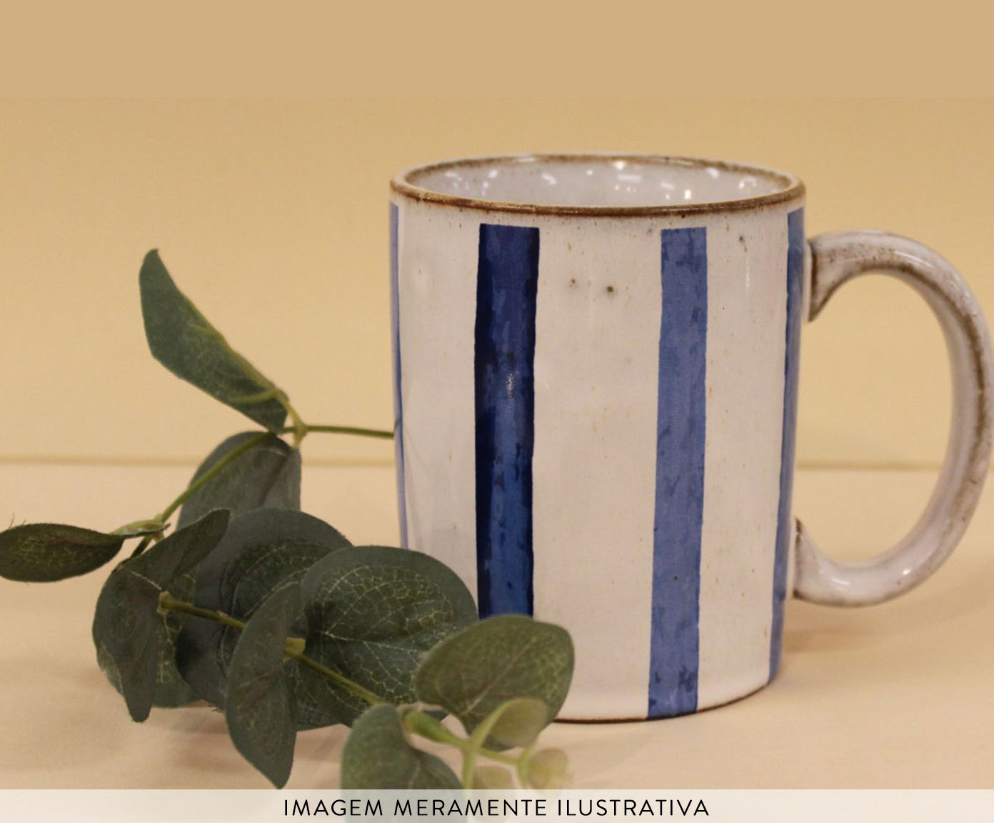 Caneca em Porcelana Classic Vintage Paros Al Mare image number 2