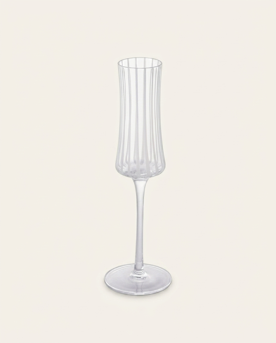 Ta&ccedil;a para Champanhe Elegance Branco image number 6