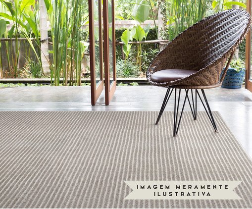 Tapete Debrum Chevron Prateado image number 1