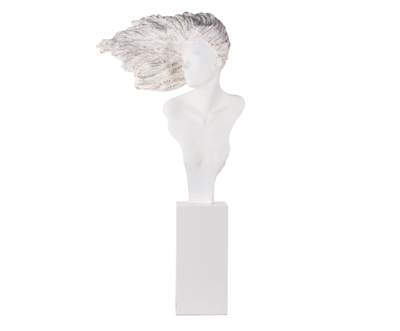 Adorno Cabelo ao Vento com Base Bege image number 0