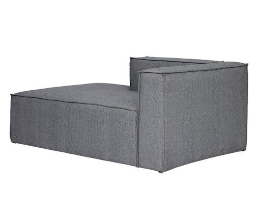 Sof&aacute; M&oacute;dulo Chaise Mensa Cinza Escuro image number 3