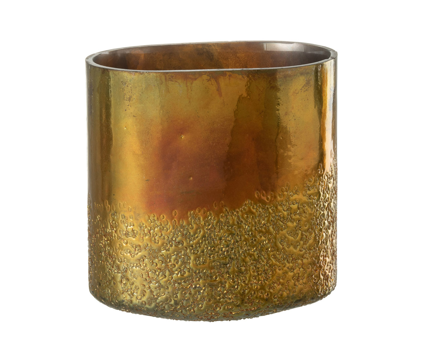 Vaso Mirror Ibia&ccedil;u Dourado - image 0