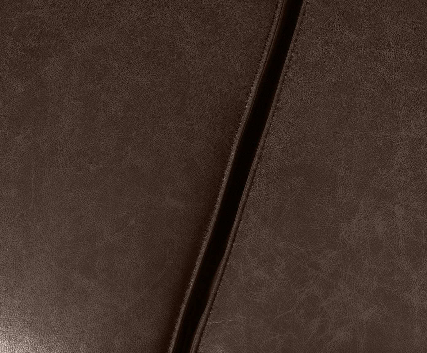 Sof&aacute; 4 lugares em Couro Ettore Tabaco - image 1