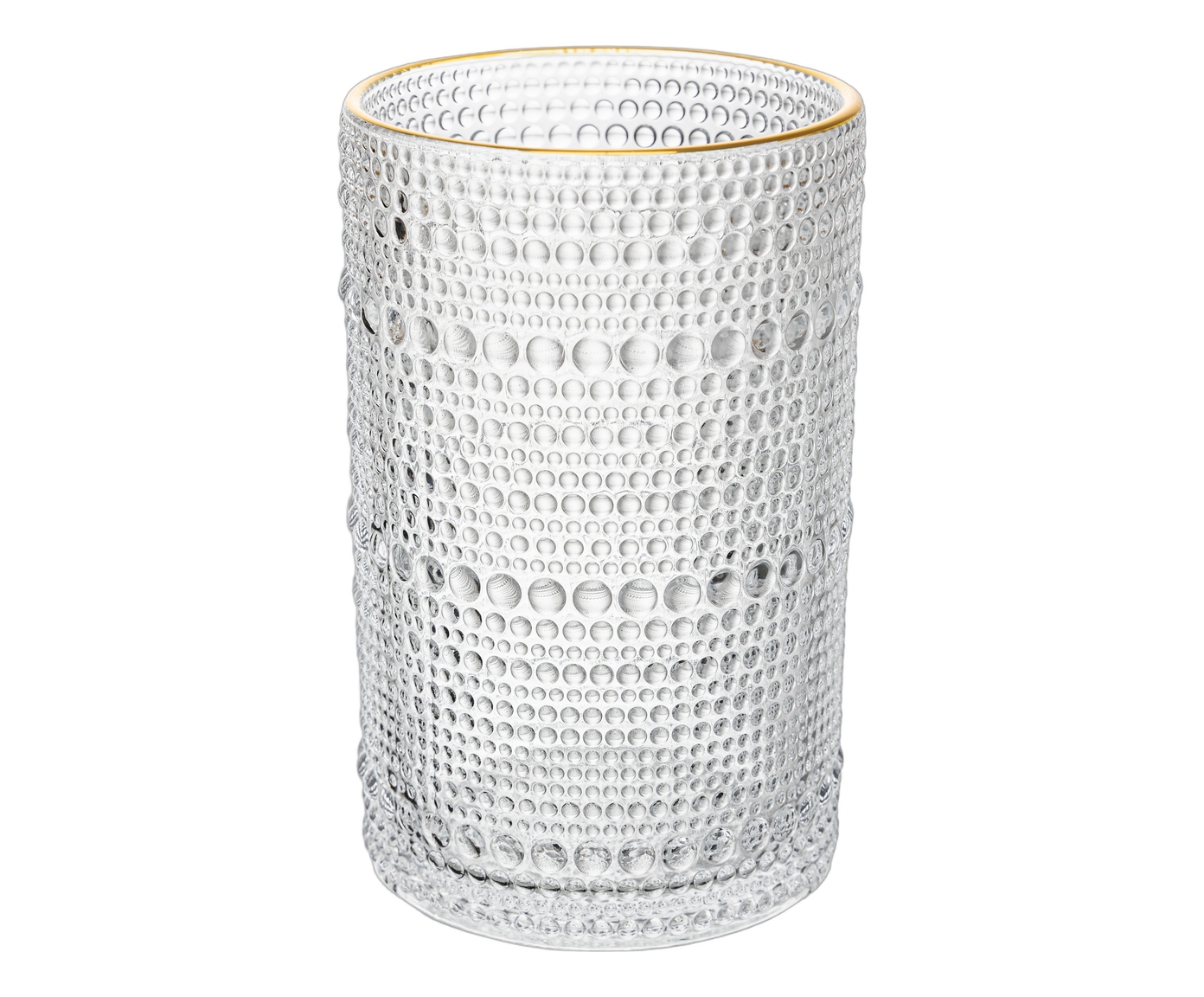Jogo de Copos com Fio Dourado Dots image number 0
