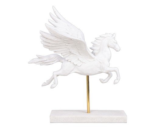 Escultura Pegaso Branco - image 0