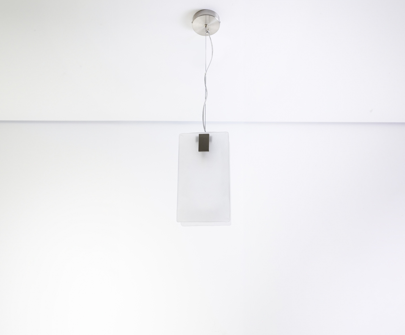 Pendente Umbra Transparente e Niquelado image number 2