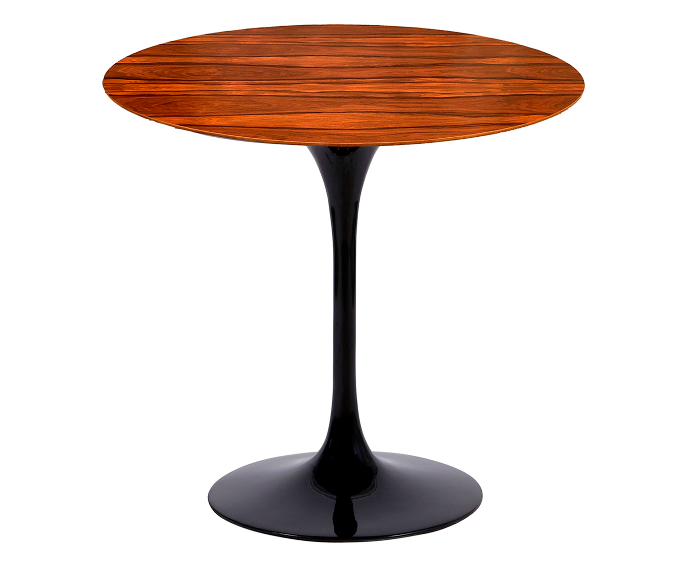Mesa Saarinen Redonda Pau Ferro Base Preta image number 1