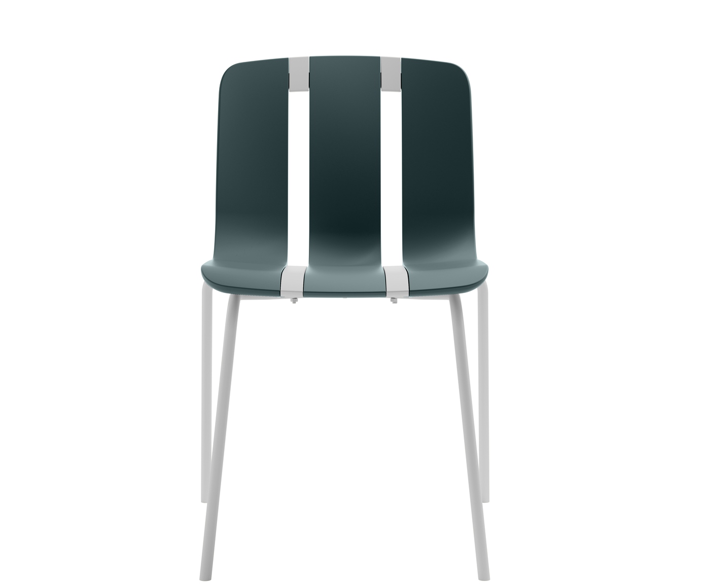 Cadeira Linea Azul Aura Base Off White image number 2