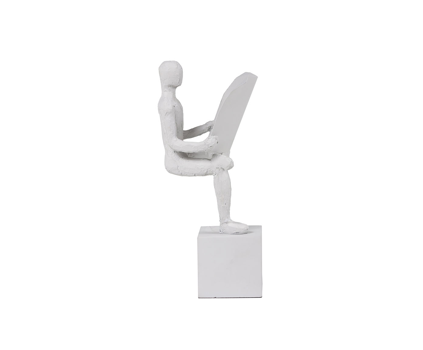 Escultura Periodista Areia Mais Claro&nbsp; - image 0