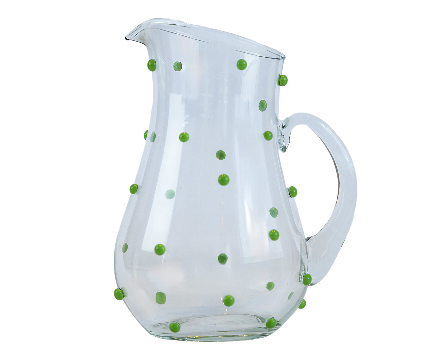 Jarra de Vidro Gemas Verde Ervilha - image 0