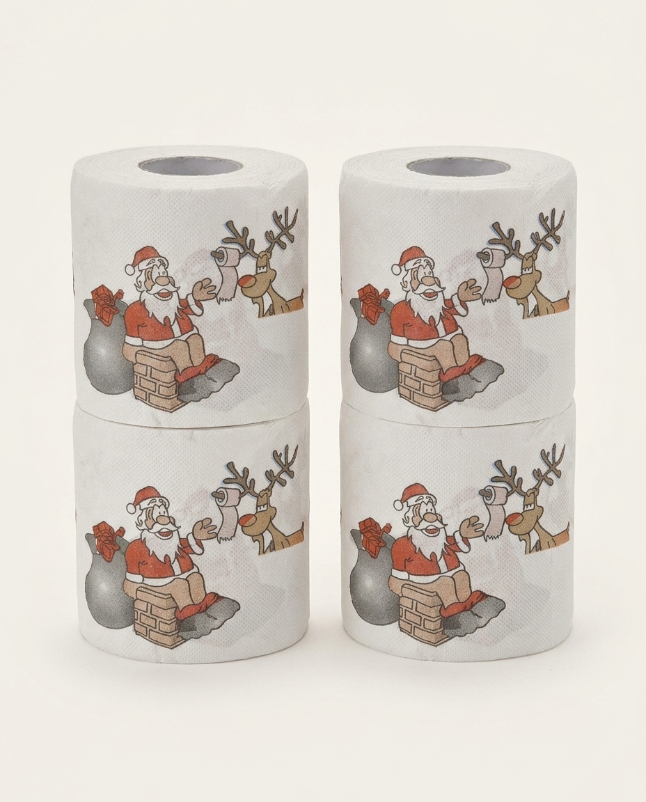 Rolo de Papel Higi&ecirc;nico Papai Noel e Rena image number 2