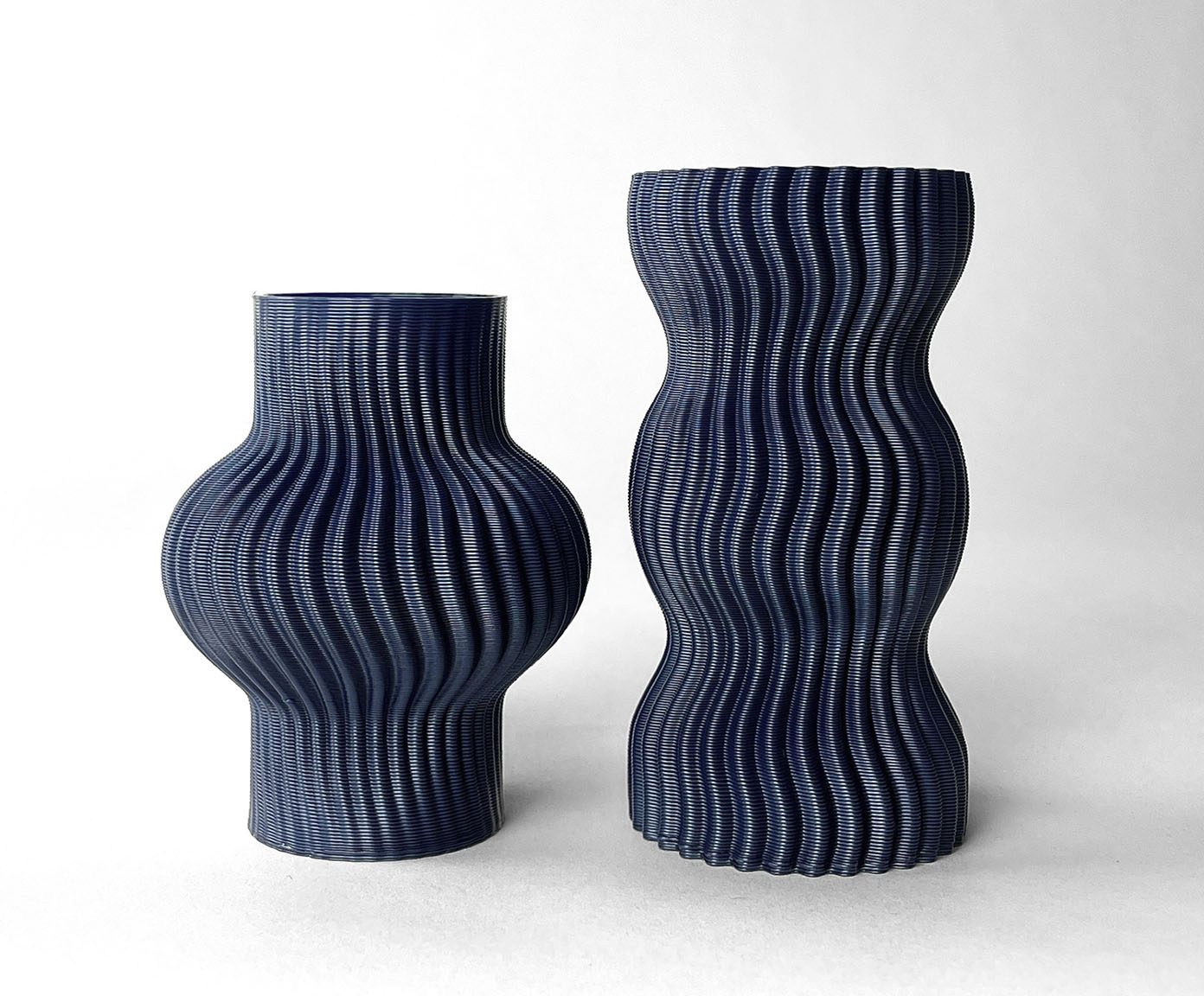 Mini Vaso Onda 3 Azul image number 4