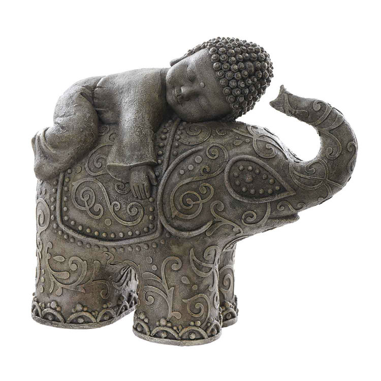 Adorno Elefante com Budha image number 0