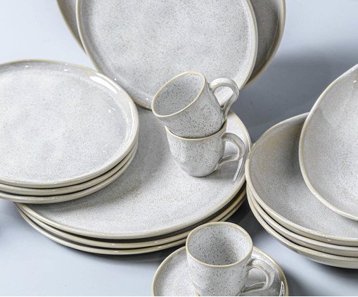 Aparelho de Jantar Bio Latte Off-white - image 1