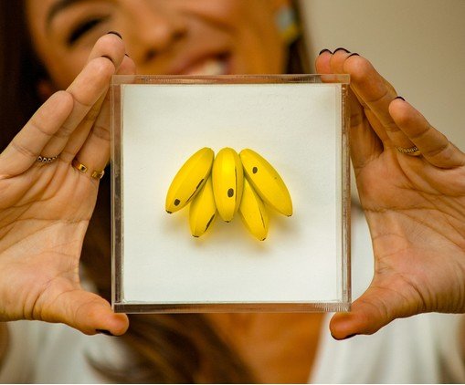 Quadro Acr&iacute;lico Bananas image number 2