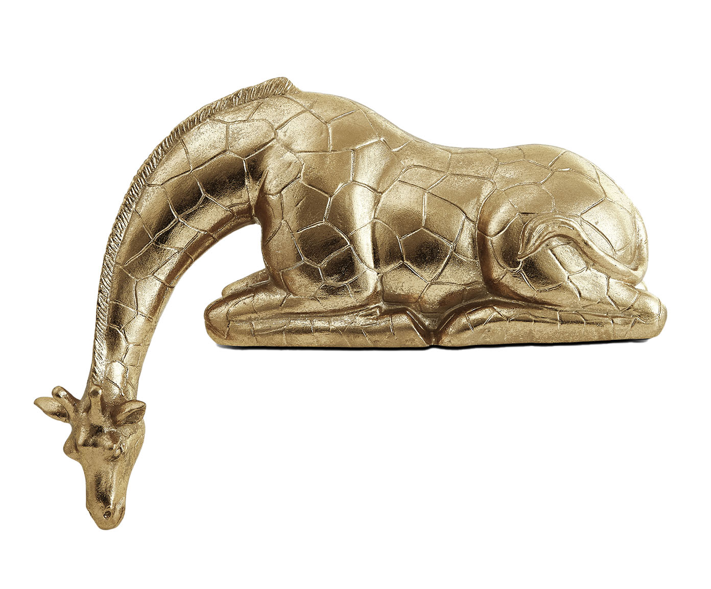 Adorno Girafa Low Looking Dourado image number 0
