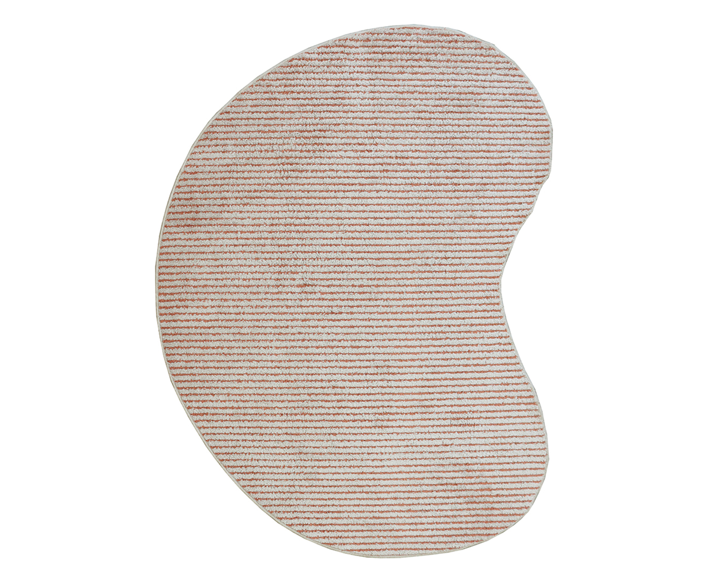 Tapete Tufting Mariana Organic Feijao   - Coral image number 0