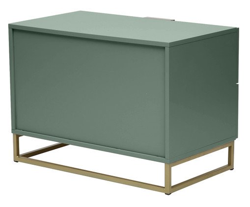 Mesa de Cabeceira Ondulada Maxi Verde image number 2