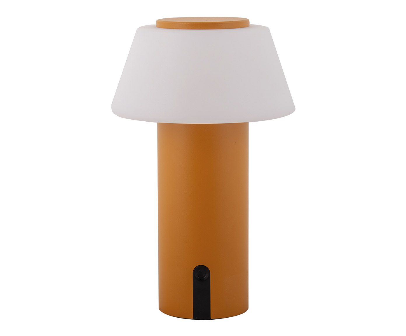 Lumin&aacute;ria de Mesa Recarreg&aacute;cel Bivolt Lizz Laranja - image 0