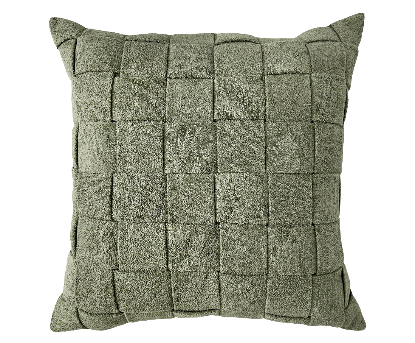 Almofada Boucle Tresse Manual Pistache l - image 0