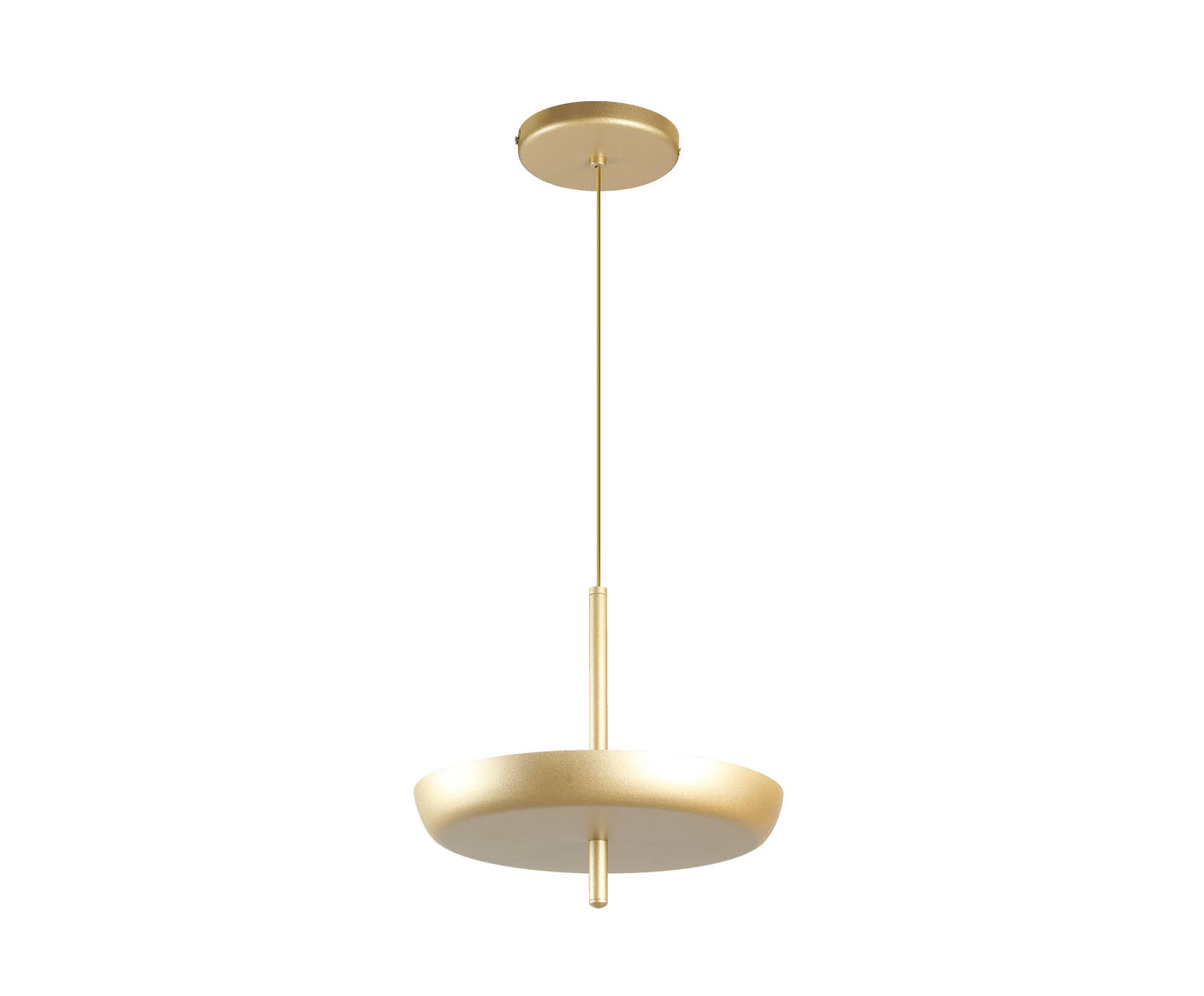 Pendente Dalu Indireto Bivolt - Champagne image number 0