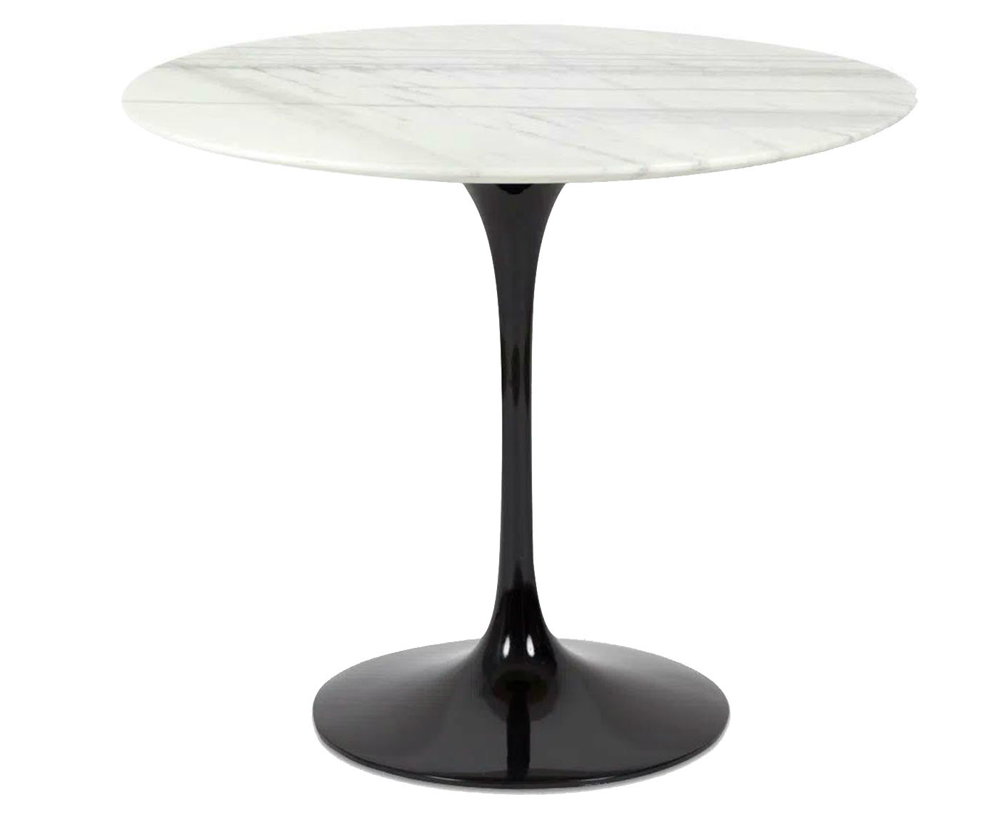 Mesa Saarinen Redonda Espirito Santo Base Preta image number 1